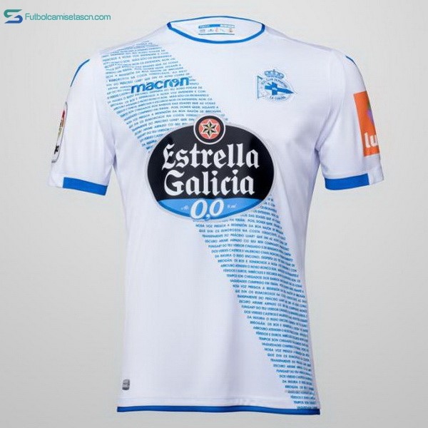 Camiseta Deportivo Coruña 3ª 2018/19 Blanco